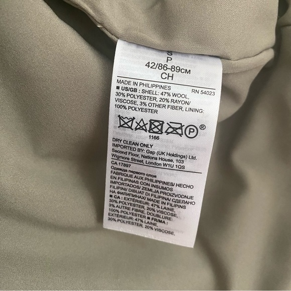 NWT Banana Republic Sleeveless Box Pleat Top Tan with Gold - Picture 5 of 8